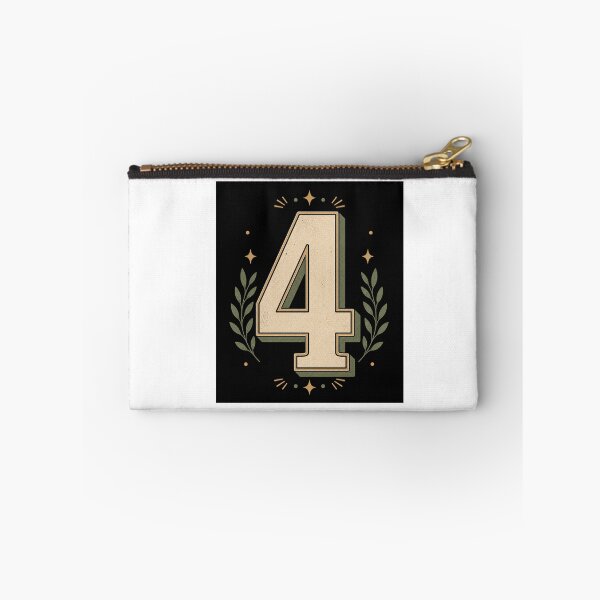 Item preview, Retro Number Four Illustration designed and sold by Kupeliemre.