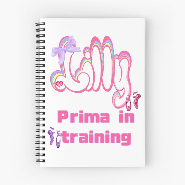 Item preview, Lilly Personalized Prima In Training - Dancer Custom Aesthetic Ballerina designed and sold by Artonmytee.