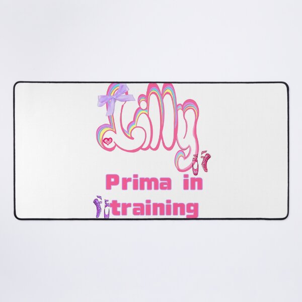 Item preview, Lilly Personalized Prima In Training - Dancer Custom Aesthetic Ballerina designed and sold by Artonmytee.