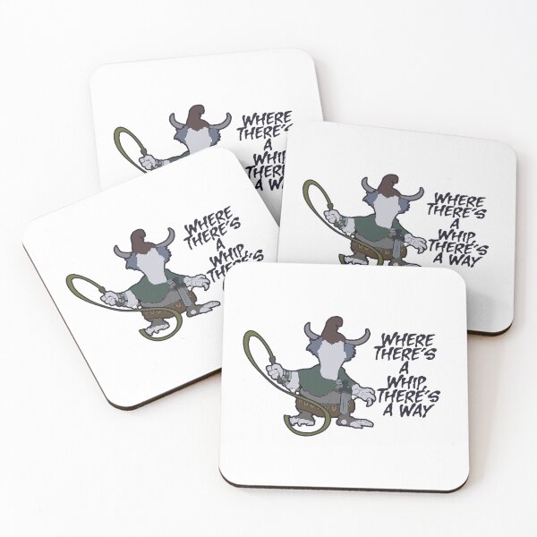 Item preview, Where There's A Whip There's A Way | Funny Fantasy Quote Design designed and sold by CodexCurio.