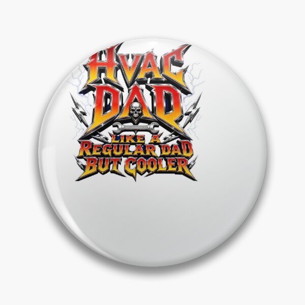 Item preview, HVAC Dad Like A Regular Dad But Cooler Funny Gift designed and sold by BinAlgoPix.
