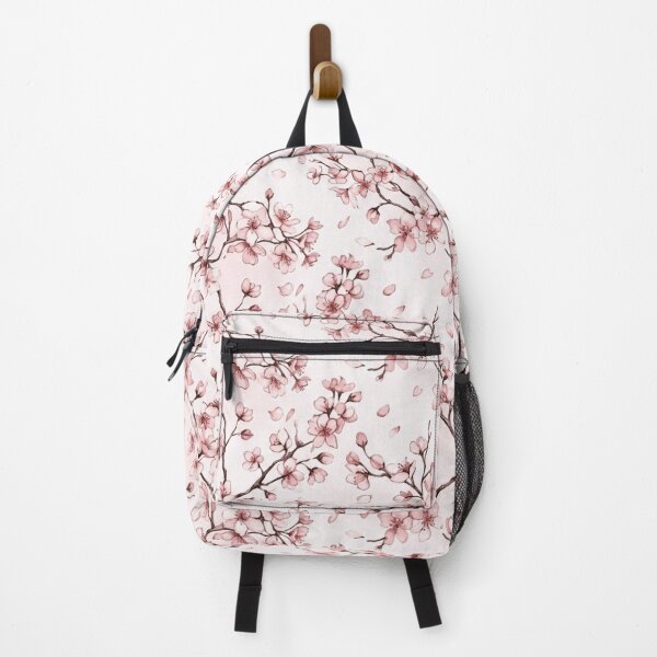 Item preview, Cherry Blossom Sakura Watercolor Japanese Floral Pattern designed and sold by Inkworksbyshery.