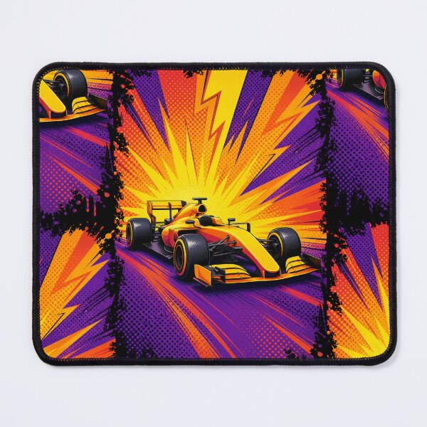 Item preview, Electric Formula 1 Grand Prix Pop Art Speed Burst designed and sold by PlanetEye Designs.