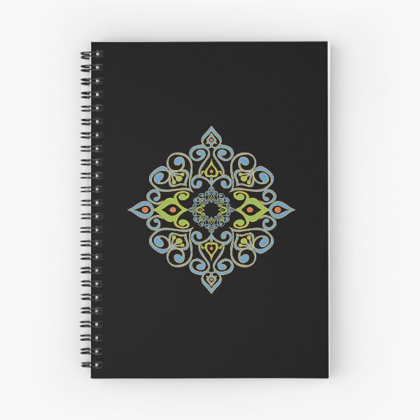 Item preview, Ornate Alpona Mandala in Gold & Jewel Tones designed and sold by geetasadashivan.