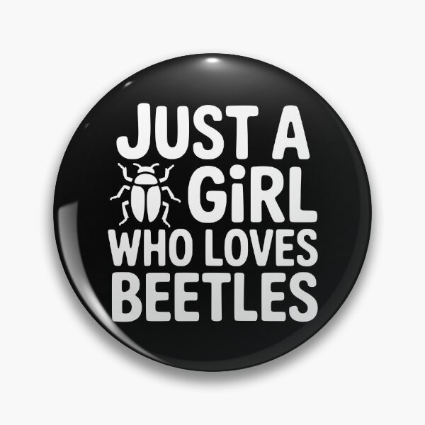 Item preview, Just A Girl Who Loves Beetles designed and sold by theartfulaspie.