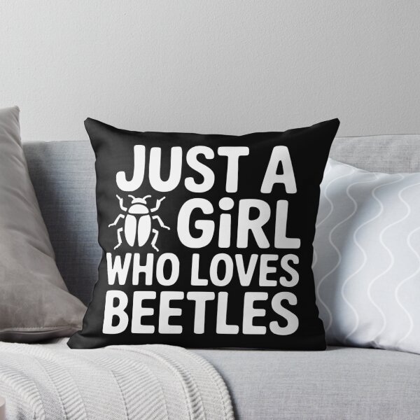Item preview, Just A Girl Who Loves Beetles designed and sold by theartfulaspie.