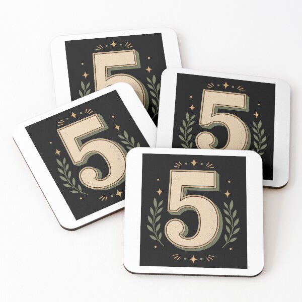 Item preview, Vintage Retro Number 5 Graphic designed and sold by Kupeliemre.
