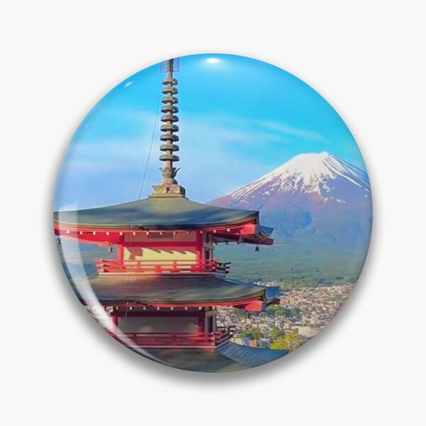 Item preview, Chureito Pagoda designed and sold by Ameliatra Design.