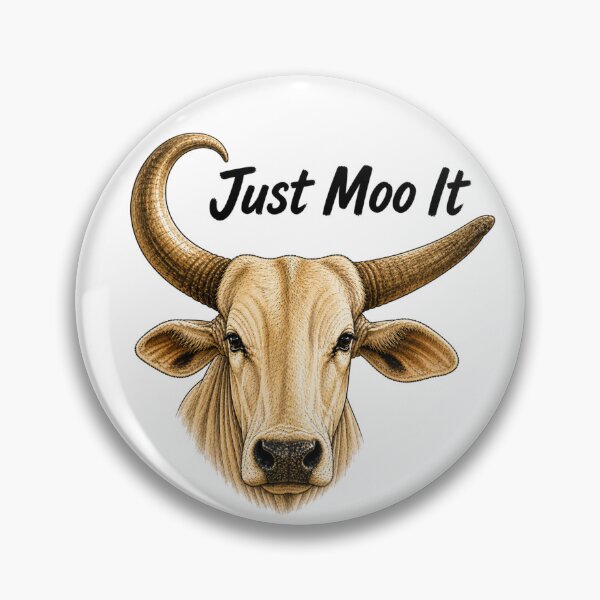 Item preview, “Just Moo It” Cow Design designed and sold by Studio821.