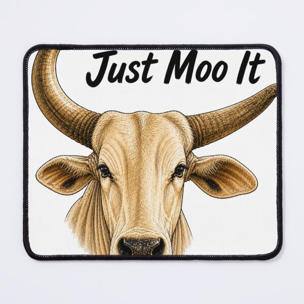 Item preview, “Just Moo It” Cow Design designed and sold by Studio821.