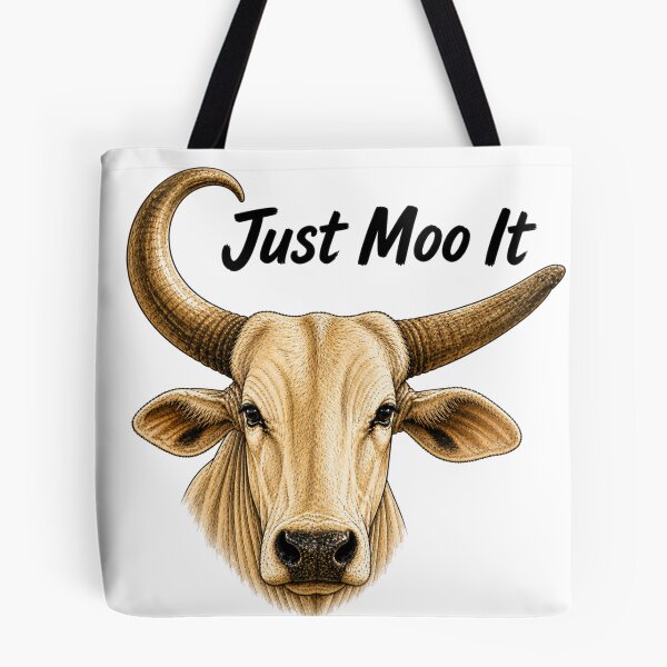 Item preview, “Just Moo It” Cow Design designed and sold by Studio821.