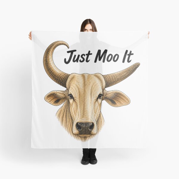 Artikelvorschau, „Just Muh It“-Kuhdesign entworfen und verkauft von Studio821.
