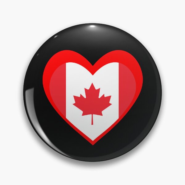 Item preview, Red Canada Heart – Identity and Pride designed and sold by The Best Designs.