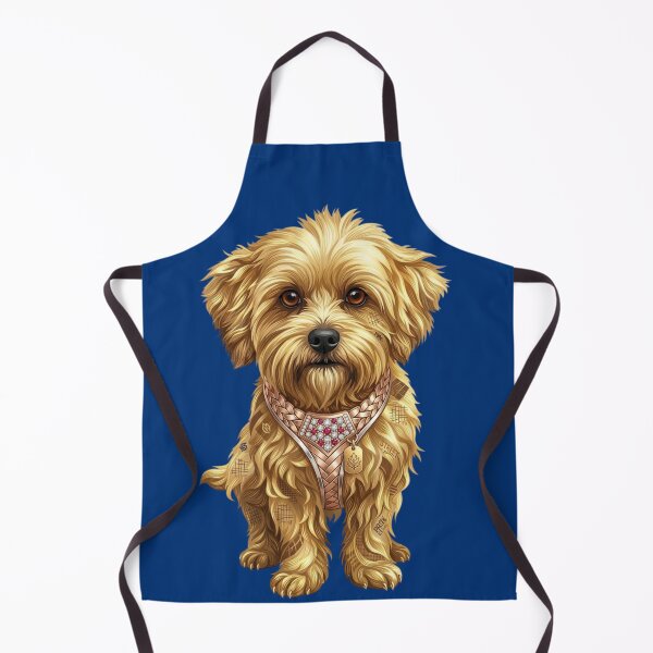 Item preview, Premium Gold Puppy Streetwear Fashion Illustration designed and sold by digitalbob60.