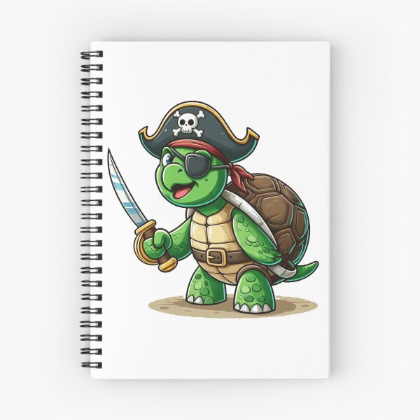 Item preview, Pirate Turtle designed and sold by PixelMiracle.