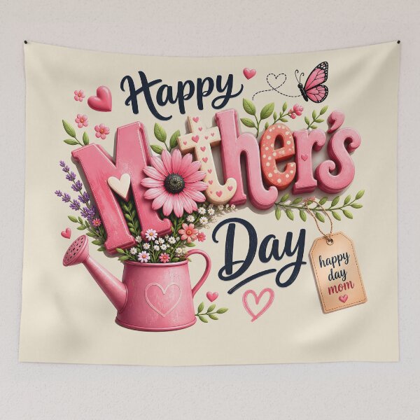 Item preview, Happy Mother's Day Floral Garden Watering Can designed and sold by HOPPER420.