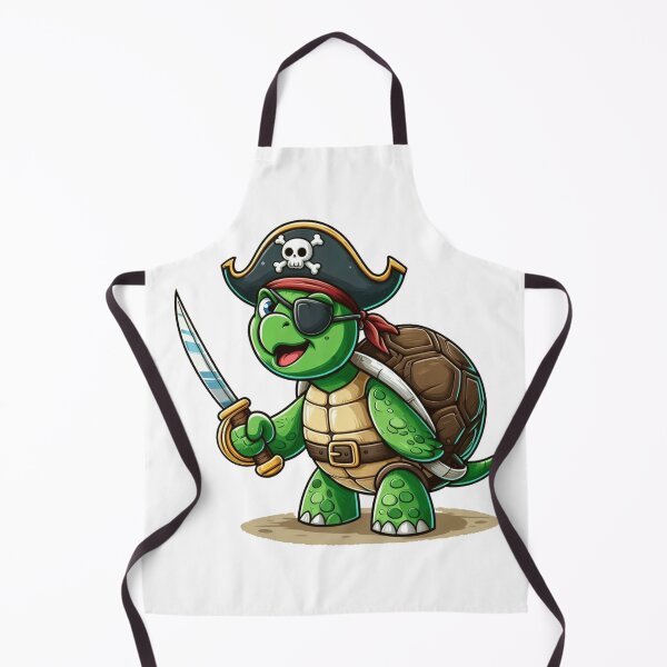 Item preview, Pirate Turtle designed and sold by PixelMiracle.