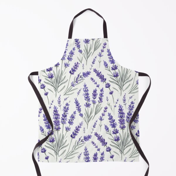 Item preview, Lavender Sprig Watercolor Botanical Seamless Floral Pattern designed and sold by Inkworksbyshery.