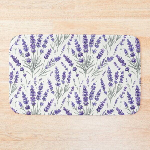 Item preview, Lavender Sprig Watercolor Botanical Seamless Floral Pattern designed and sold by Inkworksbyshery.