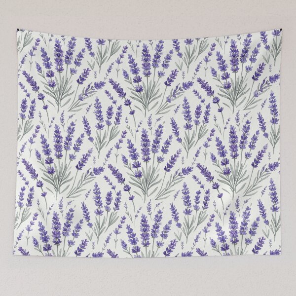Item preview, Lavender Sprig Watercolor Botanical Seamless Floral Pattern designed and sold by Inkworksbyshery.