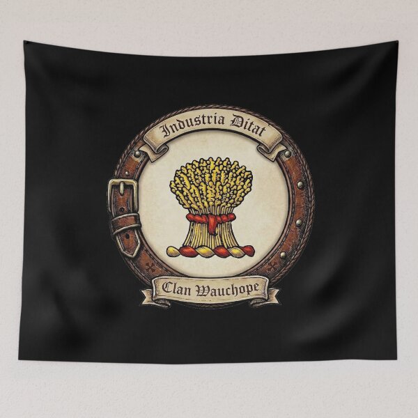 Item preview, Clan Wauchope Crest designed and sold by BagTown Clans.