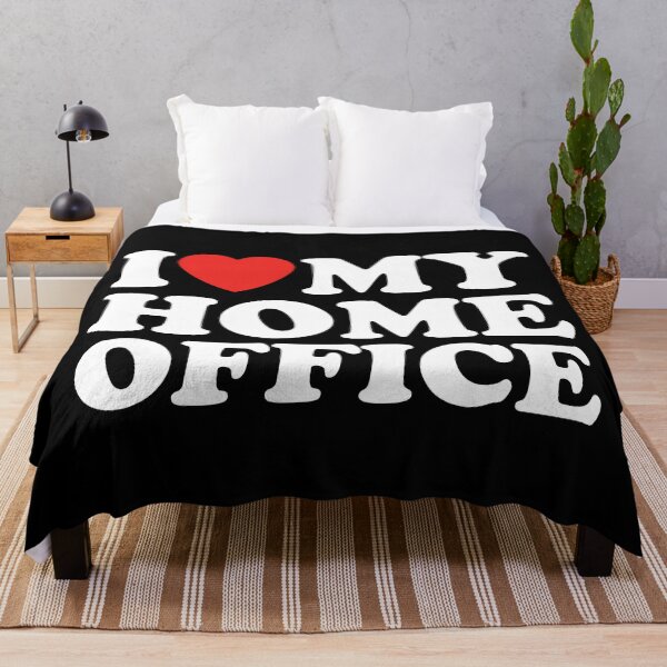 Item preview, I Love My Home Office designed and sold by shitpostee.