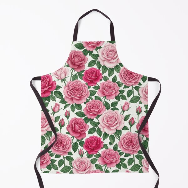 Item preview, Garden Rose Watercolor Multi Variety Floral Pattern designed and sold by Inkworksbyshery.