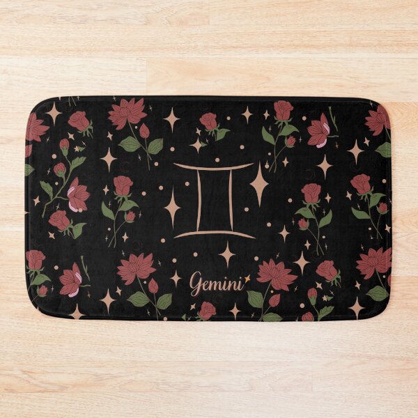 Item preview, Gemini Sign - Aesthetic, Floral Design designed and sold by AtushaSpark.
