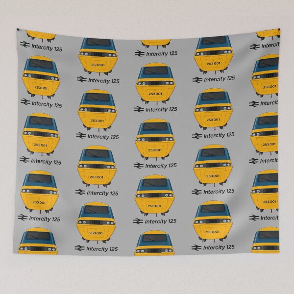 Item preview, British Rail Intercity 125 HST Design  designed and sold by WheresTheTShirt.