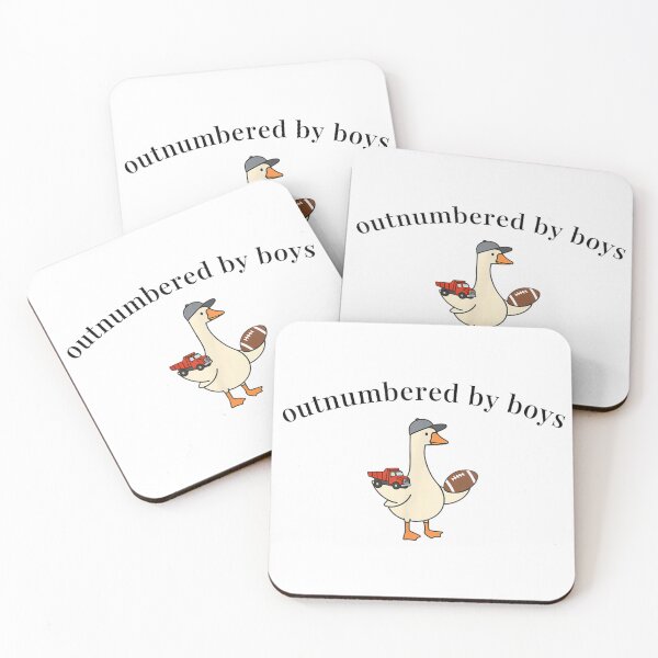 Item preview, Outnumbered By Boys Funny Mom Goose Family designed and sold by colorsartss.