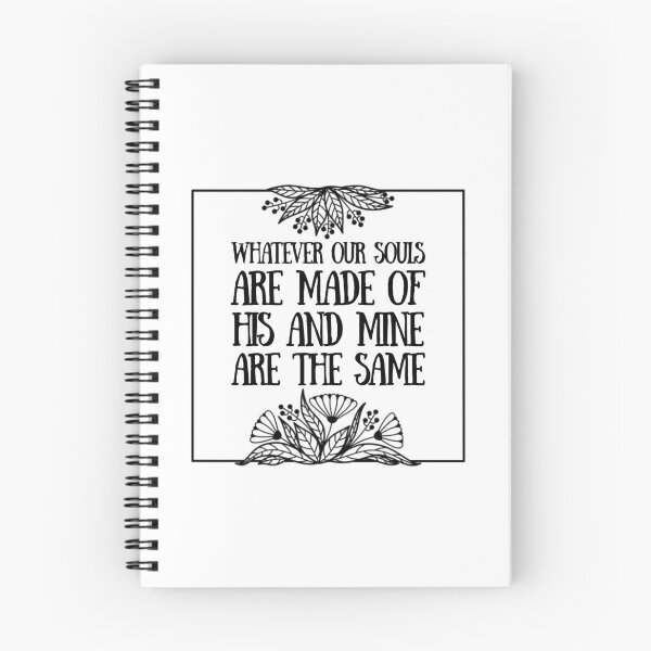 Item preview, Whatever our souls are made of, his and mine are the same - Floral design designed and sold by vadelista.