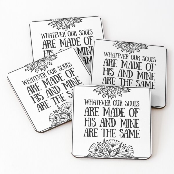 Item preview, Whatever our souls are made of, his and mine are the same - Floral design designed and sold by vadelista.