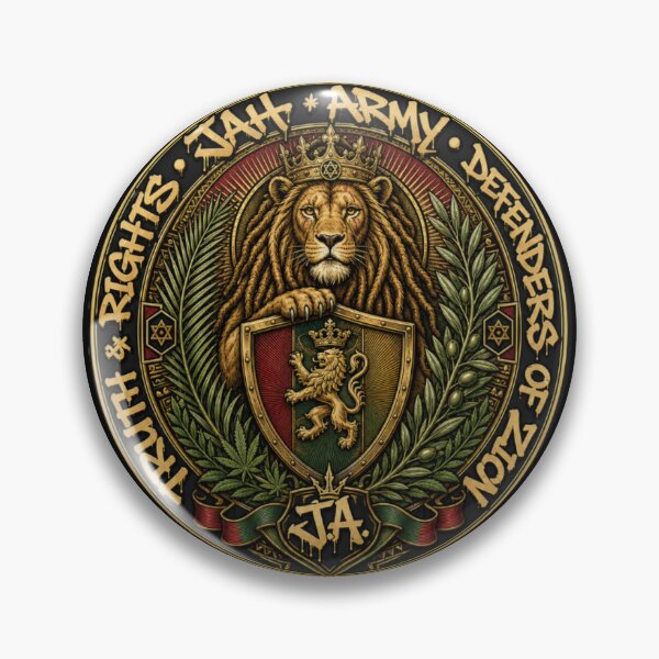 Item preview, JAH ARMY: ZION DEFENDERS designed and sold by SavvyEarth.