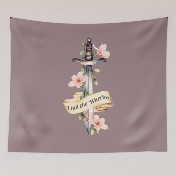 Item preview, Find the Warrior - Pink Variant designed and sold by IndieArtbox.