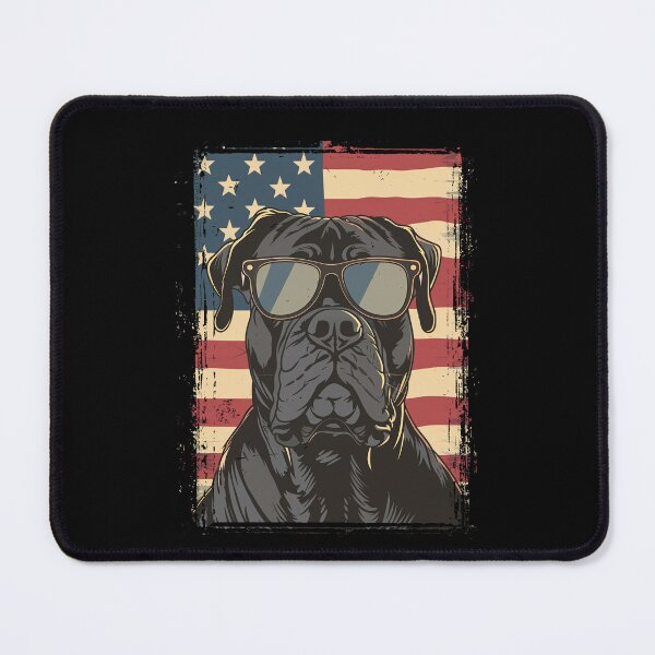 Item preview, Funny Cane Corso 4th July USA Flag America Mom Dad Kids designed and sold by rafaeltto.