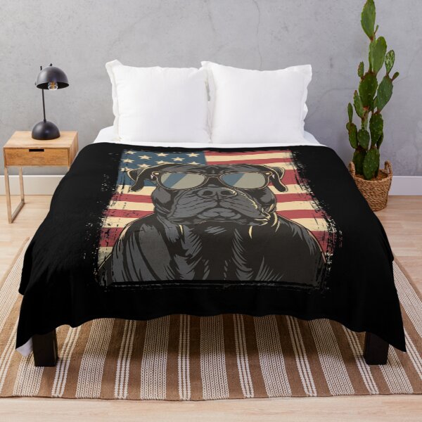 Item preview, Funny Cane Corso 4th July USA Flag America Mom Dad Kids designed and sold by rafaeltto.