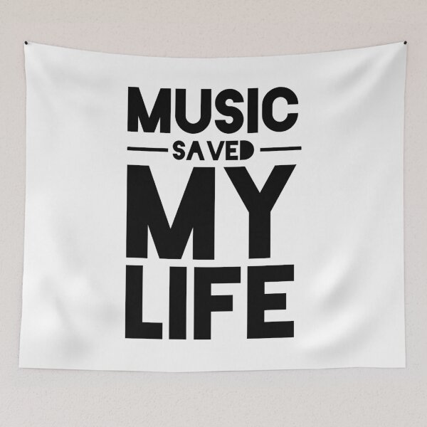 Item preview, Music Saved My Life designed and sold by Gmanluck.
