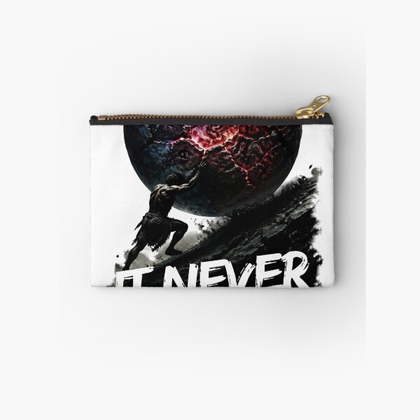 Item preview, It Never Stops – Dark Sisyphus Mythology Overthinking Design designed and sold by ArtisElec.