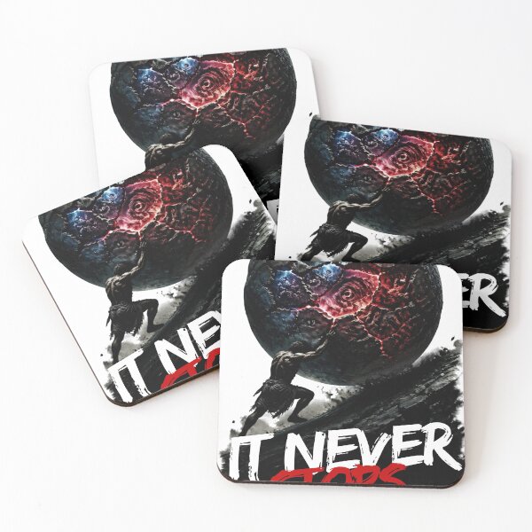 Item preview, It Never Stops – Dark Sisyphus Mythology Overthinking Design designed and sold by ArtisElec.
