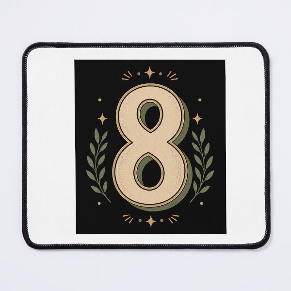 Item preview, Vintage Number 8 Retro Design designed and sold by Kupeliemre.