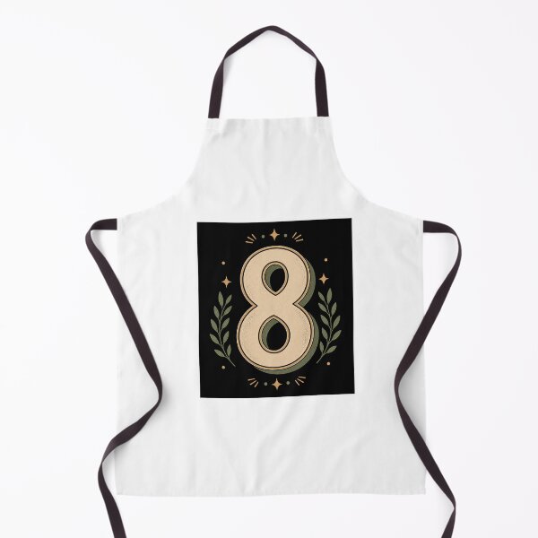 Item preview, Vintage Number 8 Retro Design designed and sold by Kupeliemre.