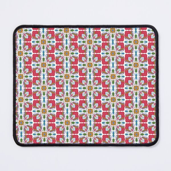 Item preview, Bold Kolam Floral Mandala Pattern | Folk Art | Bohemian | designed and sold by geetasadashivan.