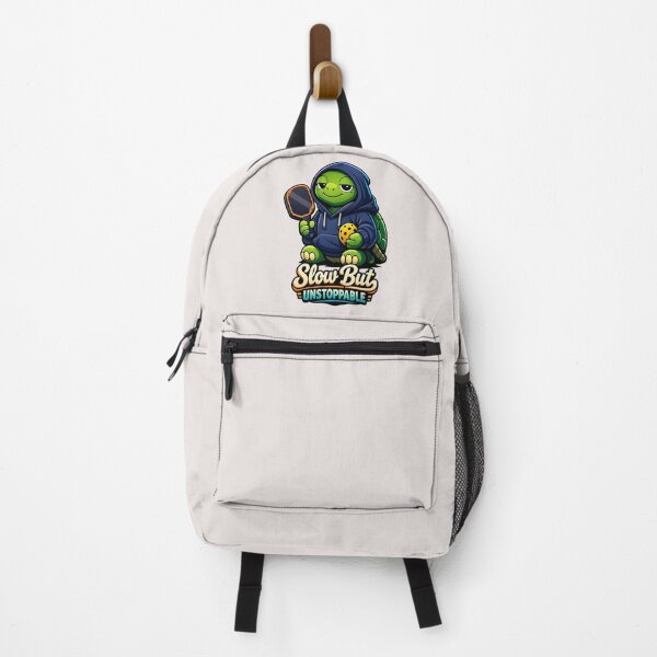 Item preview, Slow But Unstoppable Pickleball Turtle Funny Motivational Design designed and sold by Xemora.