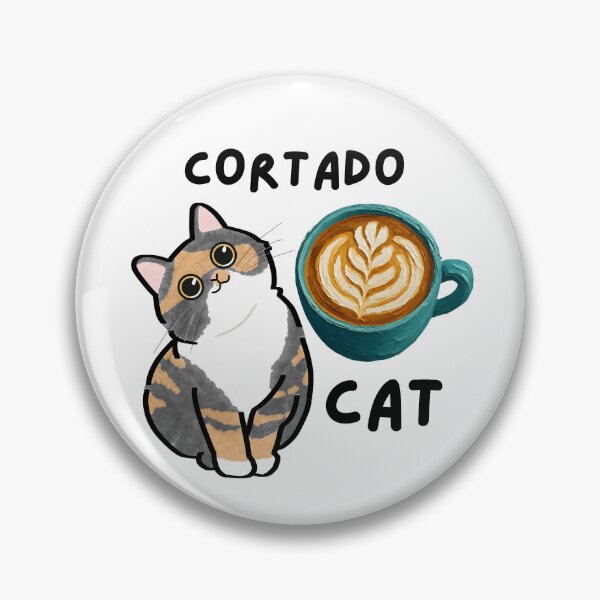 Item preview, Cortado Cat  designed and sold by Aisha  Hamza.