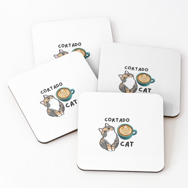 Item preview, Cortado Cat  designed and sold by Aisha  Hamza.