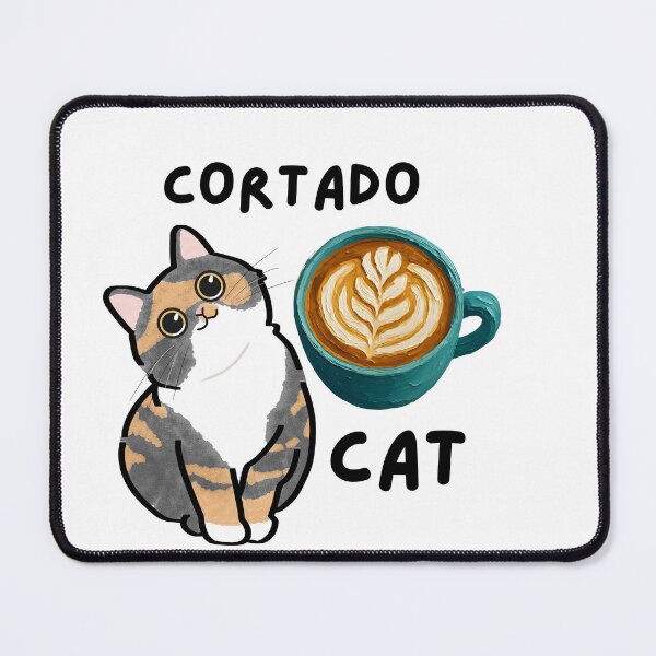 Item preview, Cortado Cat  designed and sold by Aisha  Hamza.