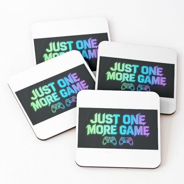 Item preview, "Just One More Game - Funny Gamer T-Shirt | Gaming Controller Gift" designed and sold by Petringo.