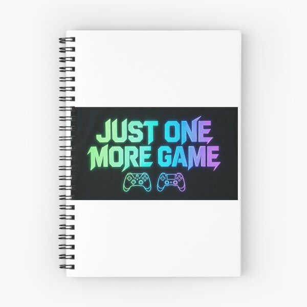 Aperçu de l'œuvre "Juste une dernière partie - T-shirt humoristique pour gamer | Cadeau pour manette de jeu" créée et vendue par Petringo.