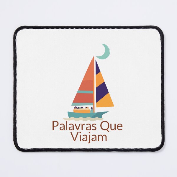 Item preview, Palavras Que Viajam – Sailing Words Illustration designed and sold by LuveraxArt.
