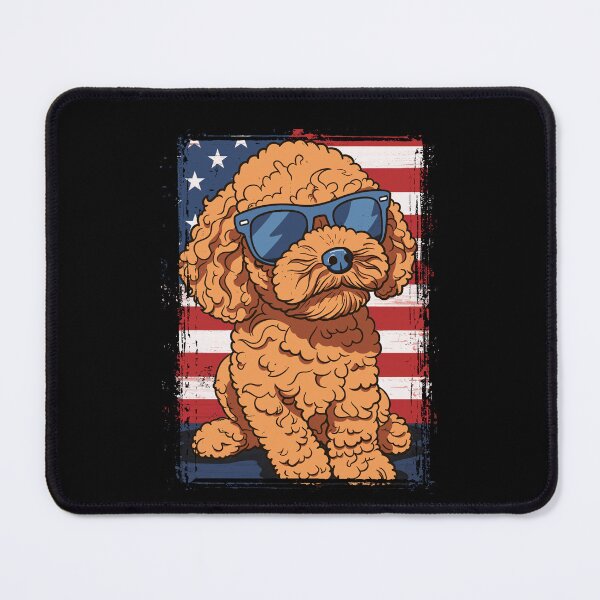Item preview, Funny Cavapoo 4th July USA Flag America Mom Dad Kids designed and sold by rafaeltto.